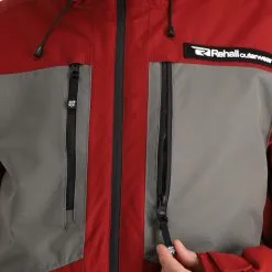 Rehall, Bud-R Veste De Ski Hommes Burgundy Rouge -ColourWear Soldes rehall bud r aa jas gevoerd heren burgundy rood 22rehal104v4 BI 11