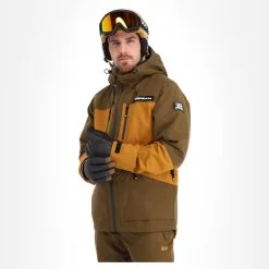 Rehall, Bud-R Veste De Ski Hommes Dessert Palm Brun -ColourWear Soldes rehall bud r aa jas gevoerd heren dessert palm bruin 22rehal104v3 BI 04
