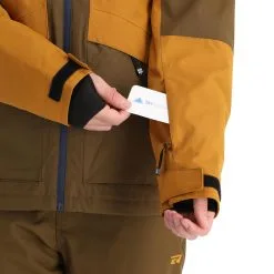 Rehall, Bud-R Veste De Ski Hommes Dessert Palm Brun -ColourWear Soldes rehall bud r aa jas gevoerd heren dessert palm bruin 22rehal104v3 BI 09