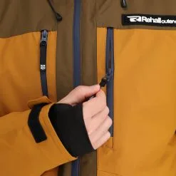 Rehall, Bud-R Veste De Ski Hommes Dessert Palm Brun -ColourWear Soldes rehall bud r aa jas gevoerd heren dessert palm bruin 22rehal104v3 BI 11