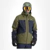 Rehall, Bud-R Veste De Ski Hommes Olive Night Vert -ColourWear Soldes rehall bud r aa jas gevoerd heren olive night groen 22rehal104v1 BI 02