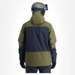 Rehall, Bud-R Veste De Ski Hommes Olive Night Vert -ColourWear Soldes rehall bud r aa jas gevoerd heren olive night groen 22rehal104v1 BI 03