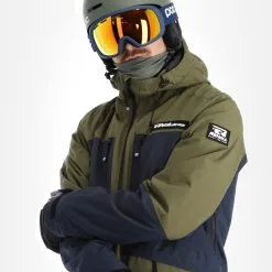 Rehall, Bud-R Veste De Ski Hommes Olive Night Vert -ColourWear Soldes rehall bud r aa jas gevoerd heren olive night groen 22rehal104v1 BI 05