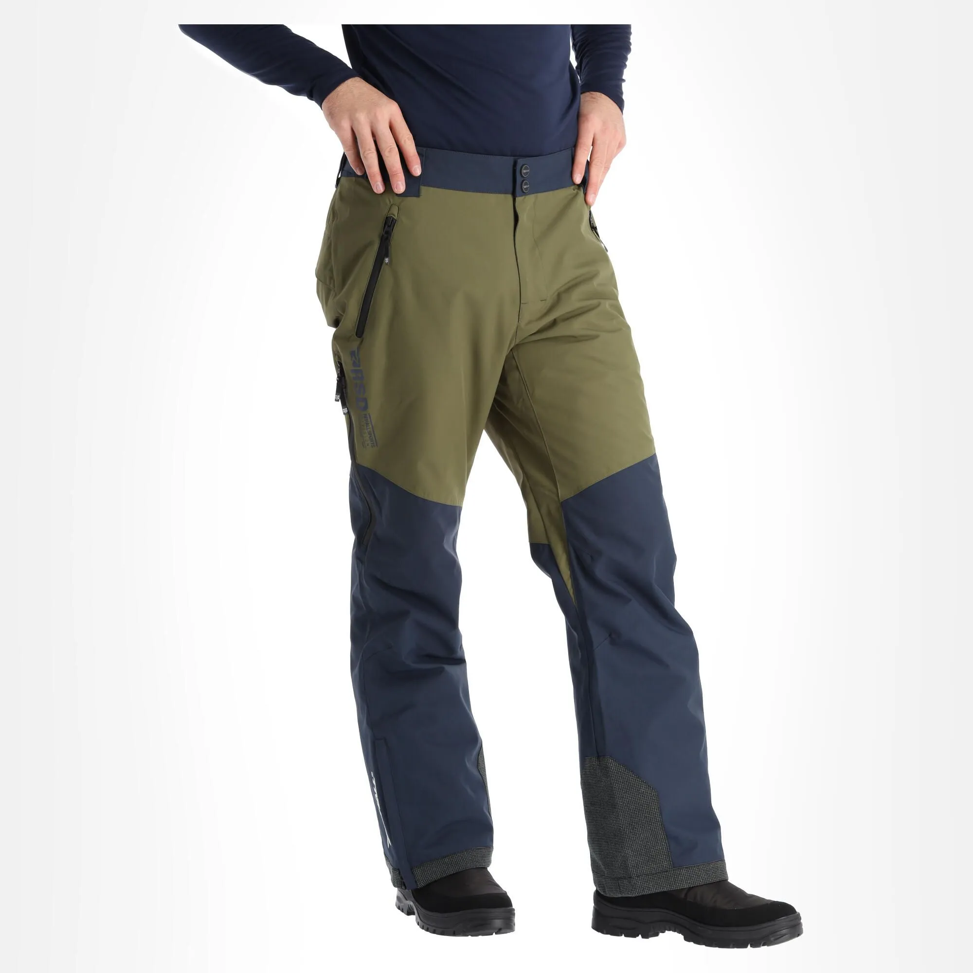 Rehall, Catamount-R Pantalon De Ski Hommes Olive Night Vert 5 Rehall, Catamount-R Pantalon De Ski Hommes Olive Night Vert – Image 3