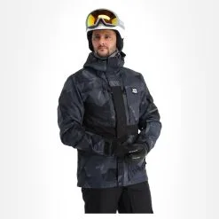 Rehall, Coors-R Veste De Ski Hommes Camo Noir 14 Rehall, Coors-R Veste De Ski Hommes Camo Noir -ColourWear Soldes rehall coors r aa jas gevoerd heren camo zwart 22rehal107v1 BI 04