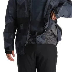 Rehall, Coors-R Veste De Ski Hommes Camo Noir 19 Rehall, Coors-R Veste De Ski Hommes Camo Noir -ColourWear Soldes rehall coors r aa jas gevoerd heren camo zwart 22rehal107v1 BI 09