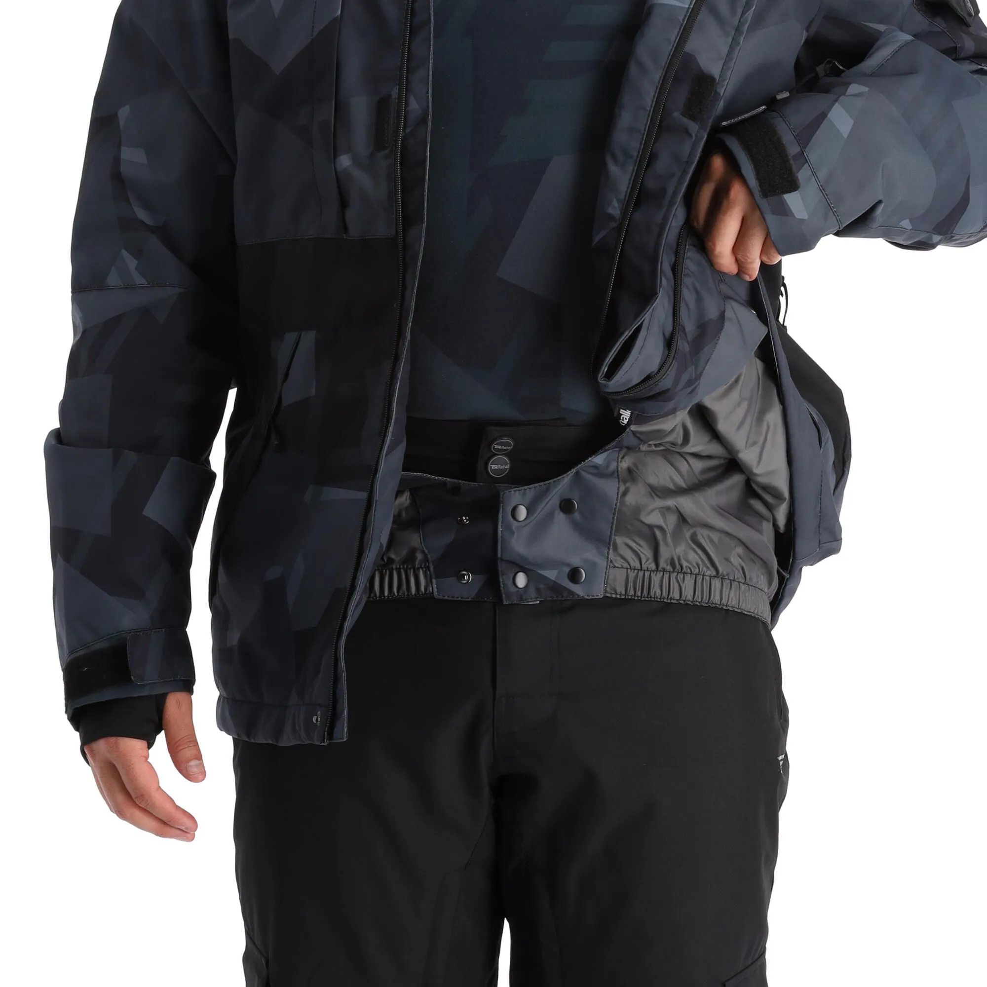 Rehall, Coors-R Veste De Ski Hommes Camo Noir 10 Rehall, Coors-R Veste De Ski Hommes Camo Noir – Image 8