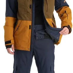 Rehall, Coors-R Veste De Ski Hommes Navy Bleu -ColourWear Soldes rehall coors r aa jas gevoerd heren navy blauw 22rehal107v2 BI 09