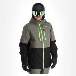 Rehall, Cream-R Veste De Ski Hommes Gunmetal Gris -ColourWear Soldes rehall cream r aa jas gevoerd heren gunmetal grijs 22rehal102v1 BI 04