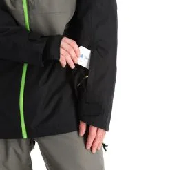 Rehall, Cream-R Veste De Ski Hommes Gunmetal Gris -ColourWear Soldes rehall cream r aa jas gevoerd heren gunmetal grijs 22rehal102v1 BI 08