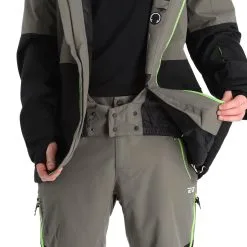 Rehall, Cream-R Veste De Ski Hommes Gunmetal Gris -ColourWear Soldes rehall cream r aa jas gevoerd heren gunmetal grijs 22rehal102v1 BI 09