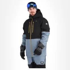 Rehall, Cream-R Veste De Ski Hommes Mirage Bleu -ColourWear Soldes rehall cream r aa jas gevoerd heren mirage blauw 22rehal102v3 BI 04