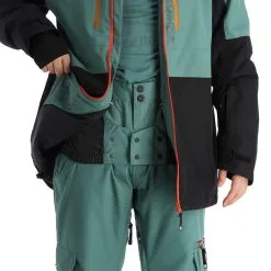 Rehall, Cream-R Veste De Ski Hommes Spruce Bleu -ColourWear Soldes rehall cream r aa jas gevoerd heren spruce blauw 22rehal102v5 BI 09