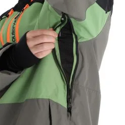 Rehall, Cream-R Veste De Ski Hommes Turf Vert -ColourWear Soldes rehall cream r aa jas gevoerd heren turf groen 22rehal102v4 BI 09