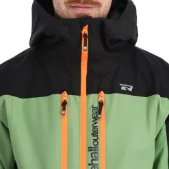 Rehall, Cream-R Veste De Ski Hommes Turf Vert -ColourWear Soldes rehall cream r aa jas gevoerd heren turf groen 22rehal102v4 BI 11