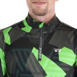 Rehall, Crown-R Pull De Ski Hommes Camo Vert -ColourWear Soldes rehall crown r ga ski pully heren camo groen 22rehal121v2 BI 05