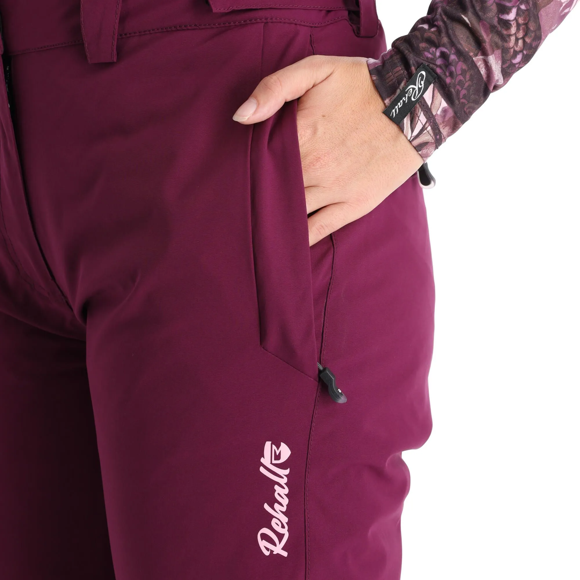 Rehall, Denny-R Pantalon De Ski Femmes Dark Violet 7 Rehall, Denny-R Pantalon De Ski Femmes Dark Violet – Image 5