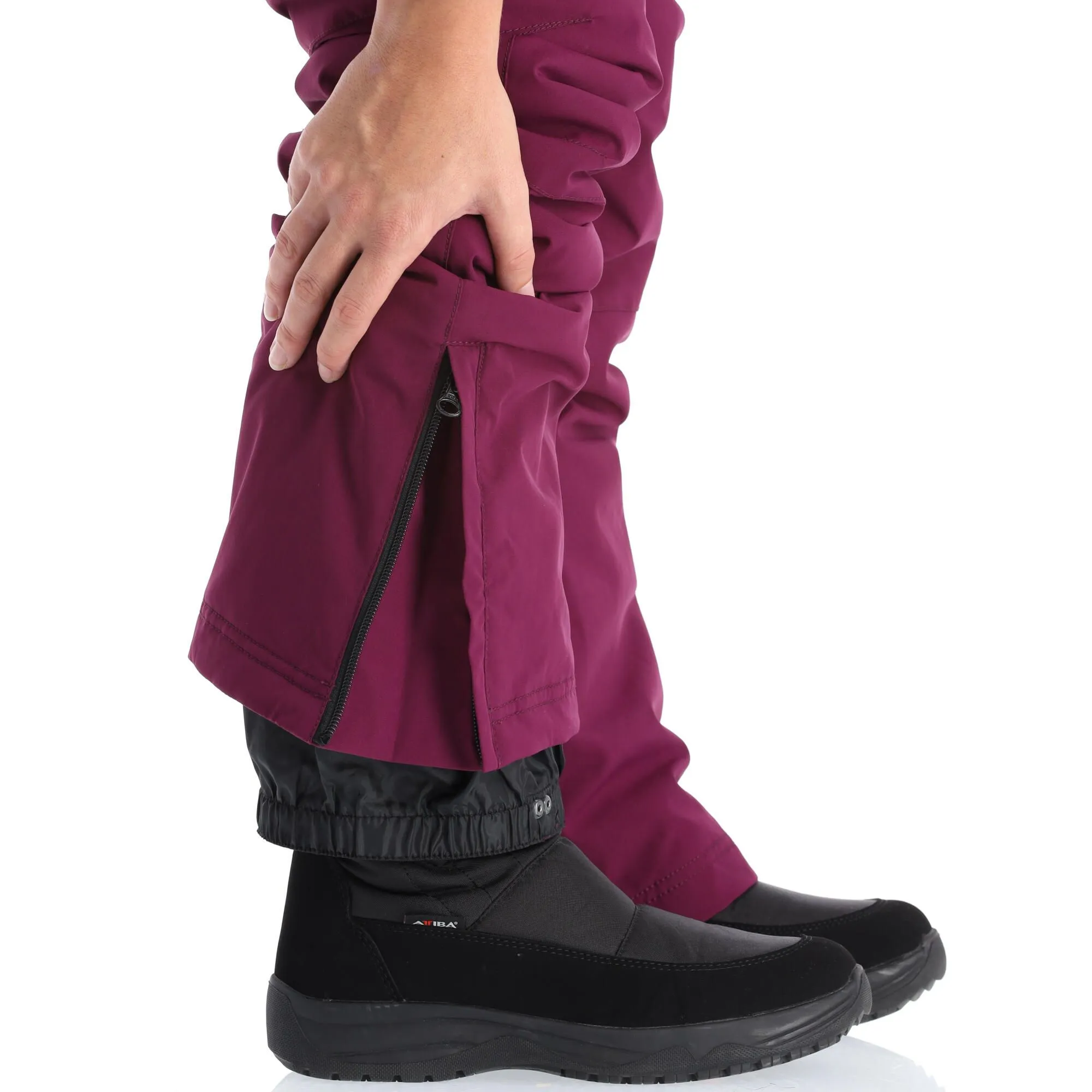 Rehall, Denny-R Pantalon De Ski Femmes Dark Violet 9 Rehall, Denny-R Pantalon De Ski Femmes Dark Violet – Image 7