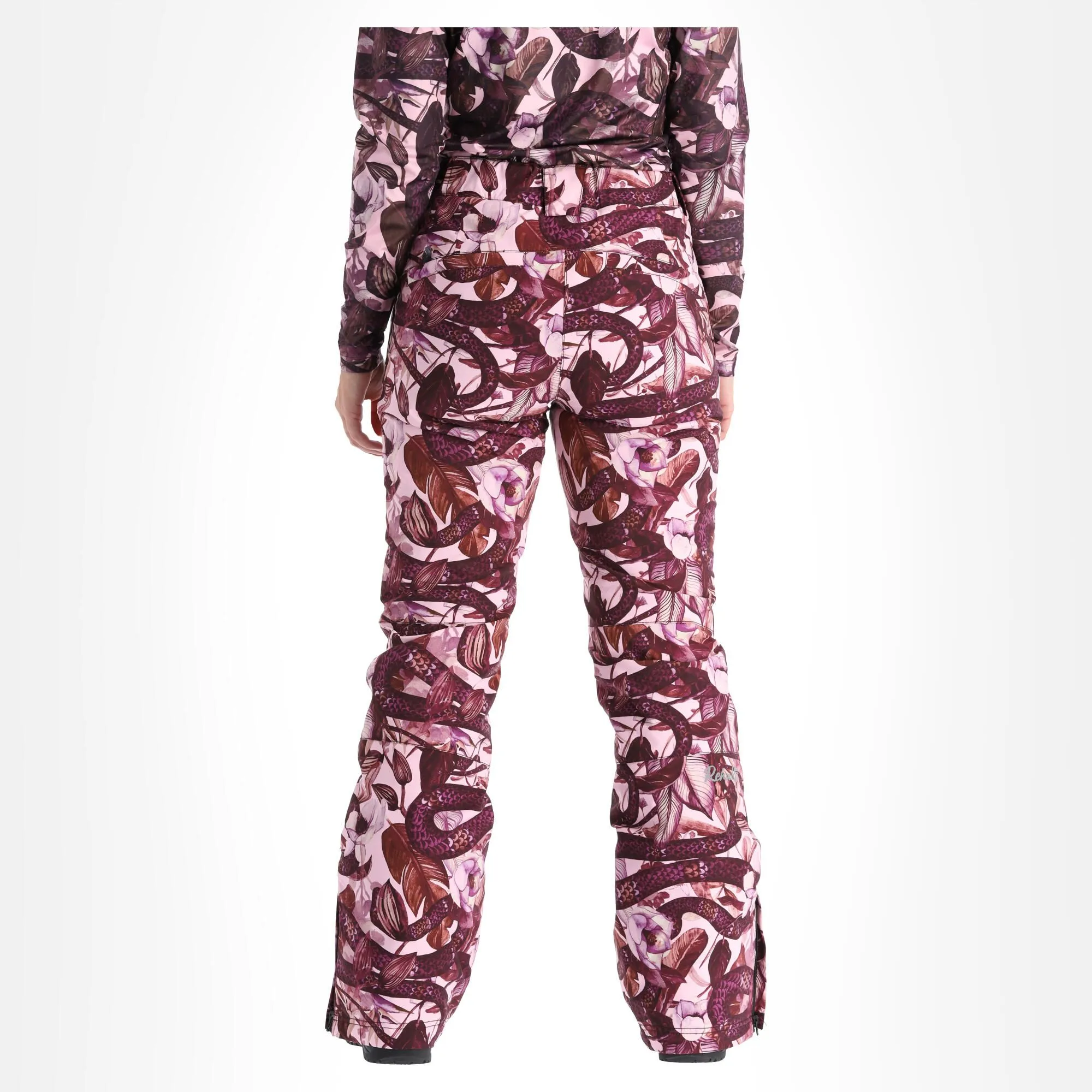 Rehall, Denny-R Pantalon De Ski Femmes Snake Rose 4 Rehall, Denny-R Pantalon De Ski Femmes Snake Rose – Image 2