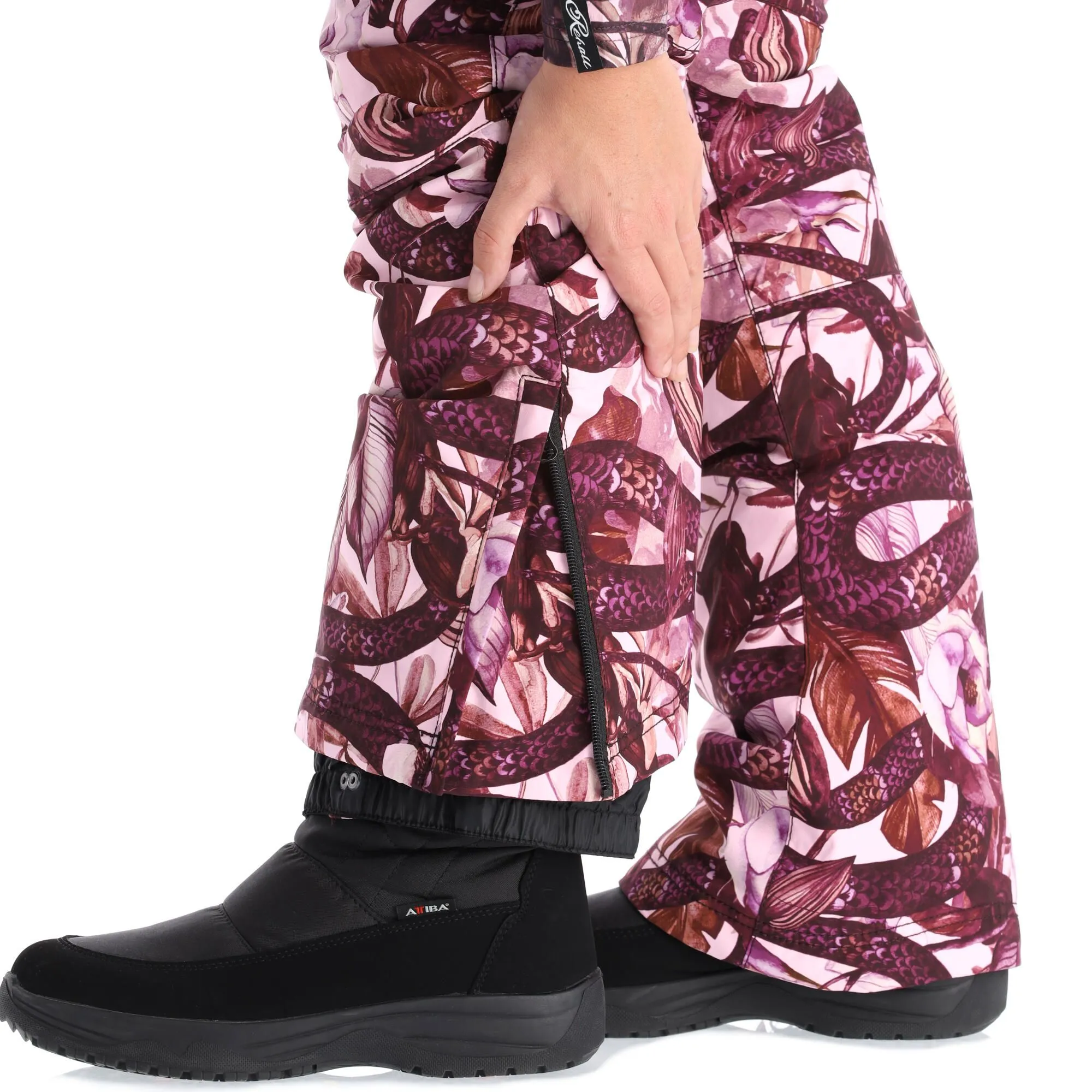 Rehall, Denny-R Pantalon De Ski Femmes Snake Rose 9 Rehall, Denny-R Pantalon De Ski Femmes Snake Rose – Image 7