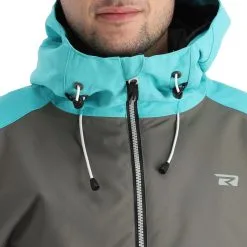Rehall, Dragon-R Veste De Ski Hommes Aqua Bleu -ColourWear Soldes rehall dragon r aa jas gevoerd heren aqua blauw 22rehal101v4 BI 07