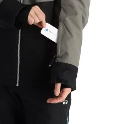 Rehall, Dragon-R Veste De Ski Hommes Aqua Bleu -ColourWear Soldes rehall dragon r aa jas gevoerd heren aqua blauw 22rehal101v4 BI 08