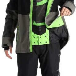 Rehall, Dragon-R Veste De Ski Hommes Brite Vert -ColourWear Soldes rehall dragon r aa jas gevoerd heren brite groen 22rehal101v2 BI 09