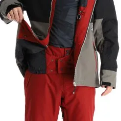 Rehall, Dragon-R Veste De Ski Hommes Burgundy Rouge -ColourWear Soldes rehall dragon r aa jas gevoerd heren burgundy rood 22rehal101v1 BI 09