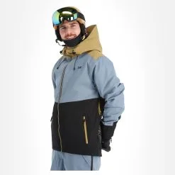 Rehall, Dragon-R Veste De Ski Hommes Mirage Bleu -ColourWear Soldes rehall dragon r aa jas gevoerd heren mirage blauw 22rehal101v3 BI 04