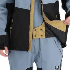 Rehall, Dragon-R Veste De Ski Hommes Mirage Bleu -ColourWear Soldes rehall dragon r aa jas gevoerd heren mirage blauw 22rehal101v3 BI 07