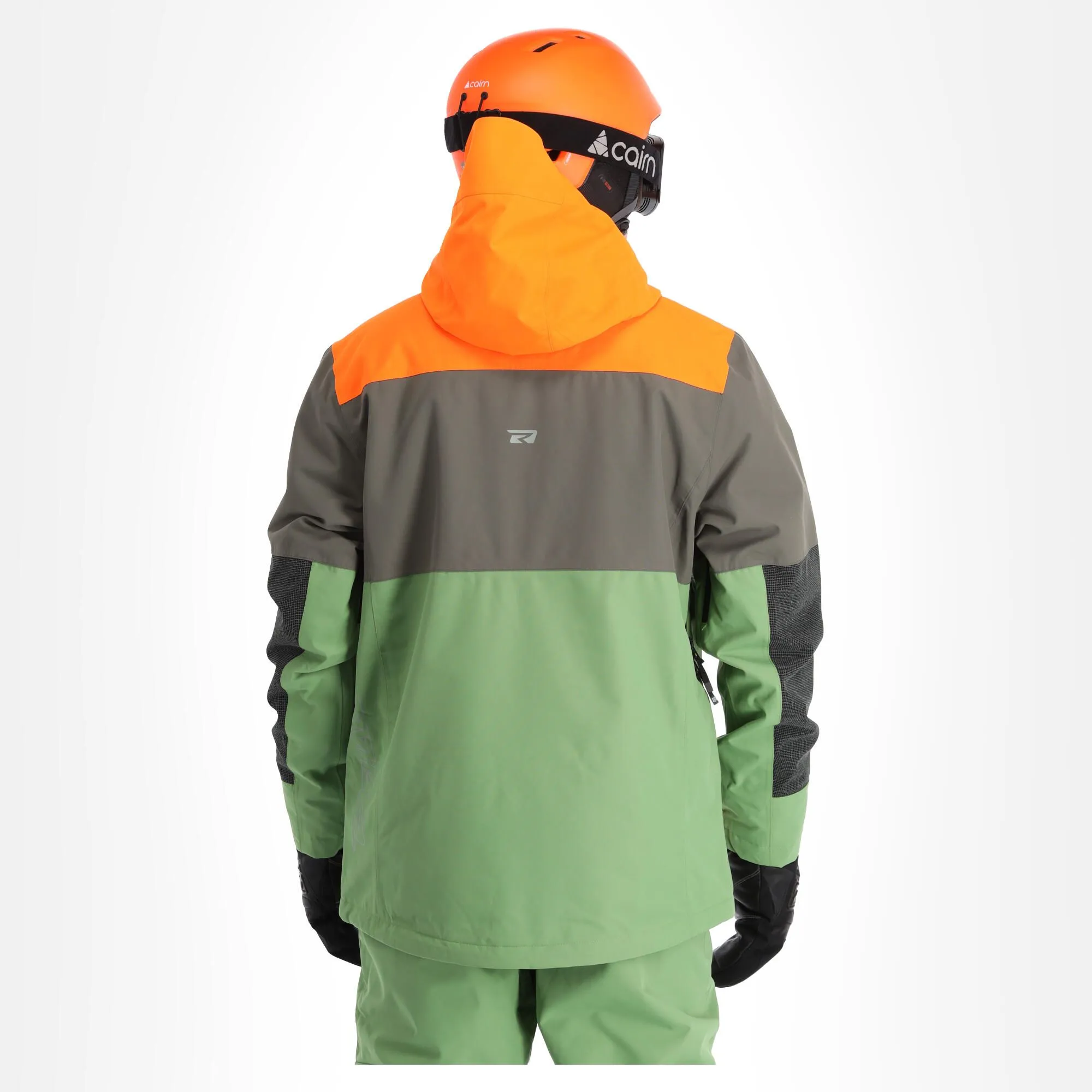 Rehall, Dragon-R Veste De Ski Hommes Neon Orange 4 Rehall, Dragon-R Veste De Ski Hommes Neon Orange – Image 2