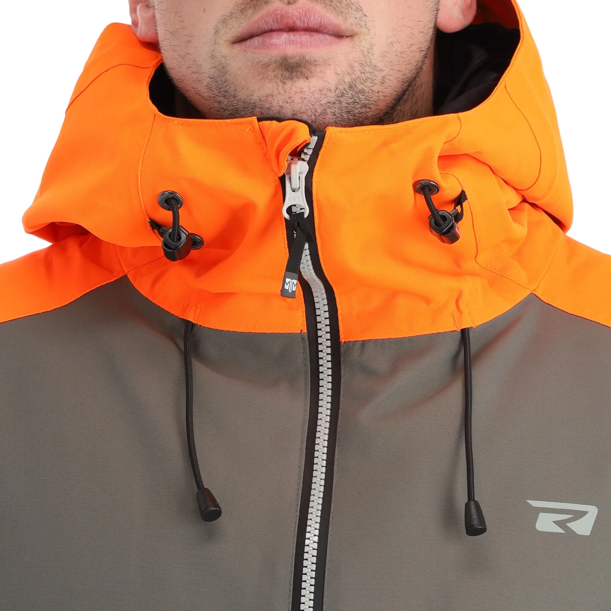 Rehall, Dragon-R Veste De Ski Hommes Neon Orange 8 Rehall, Dragon-R Veste De Ski Hommes Neon Orange – Image 6