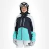 Rehall, Elly-R Veste De Ski Femmes Jeans Bleu 1 Rehall, Elly-R Veste De Ski Femmes Jeans Bleu -ColourWear Soldes rehall elly r aa jas gevoerd dames jeans blauw 22rehal138v1 BI 02