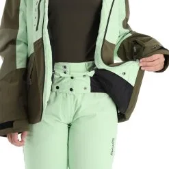 Rehall, Elly-R Veste De Ski Femmes Pastel Vert 17 Rehall, Elly-R Veste De Ski Femmes Pastel Vert -ColourWear Soldes rehall elly r aa jas gevoerd dames pastel groen 22rehal138v2 BI 07