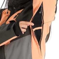 Rehall, Evy-R Veste De Ski Femmes Gunmetal Gris -ColourWear Soldes rehall evy r aa jas gevoerd dames gunmetal grijs 22rehal139v4 BI 09