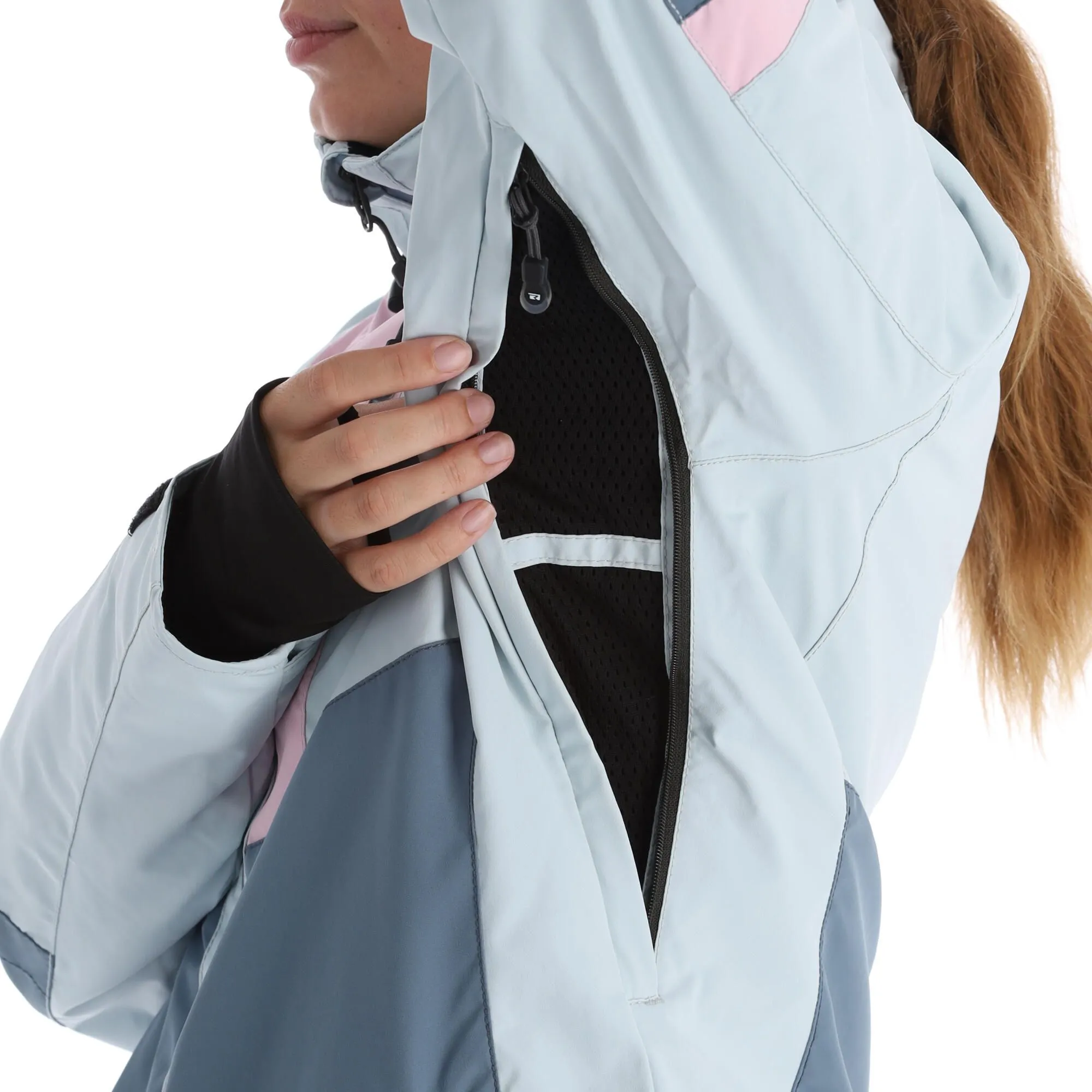 Rehall, Evy-R Veste De Ski Femmes Ice Bleu 11 Rehall, Evy-R Veste De Ski Femmes Ice Bleu – Image 9