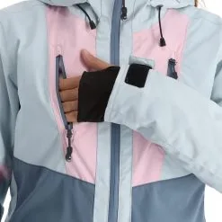 Rehall, Evy-R Veste De Ski Femmes Ice Bleu 21 Rehall, Evy-R Veste De Ski Femmes Ice Bleu -ColourWear Soldes rehall evy r aa jas gevoerd dames ice blauw 22rehal139v2 BI 11