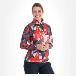 Rehall, Isa-R Pull De Ski Femmes Stars Coral Rose