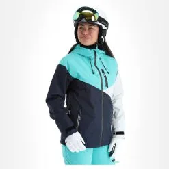 Rehall, June-R Veste De Ski Femmes Aqua Bleu