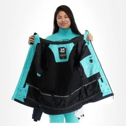 Rehall, June-R Veste De Ski Femmes Aqua Bleu -ColourWear Soldes rehall june r aa jas gevoerd dames aqua blauw 22rehal141v1 BI 06