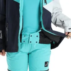 Rehall, June-R Veste De Ski Femmes Aqua Bleu -ColourWear Soldes rehall june r aa jas gevoerd dames aqua blauw 22rehal141v1 BI 07