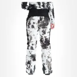Rehall, Khloe-R Pantalon De Ski Femmes Tie Dye Blanc -ColourWear Soldes rehall khloe r ba skibroek gevoerd dames tie dye wit BA21reh140b BI 03