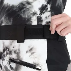 Rehall, Khloe-R Pantalon De Ski Femmes Tie Dye Blanc -ColourWear Soldes rehall khloe r ba skibroek gevoerd dames tie dye wit BA21reh140b BI 06