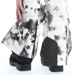 Rehall, Khloe-R Pantalon De Ski Femmes Tie Dye Blanc -ColourWear Soldes rehall khloe r ba skibroek gevoerd dames tie dye wit BA21reh140b BI 07