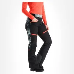 Rehall, Khloe-R Pantalon De Ski Femmes Noir -ColourWear Soldes rehall khloe r ba skibroek gevoerd dames zwart BA21reh140a BI 04