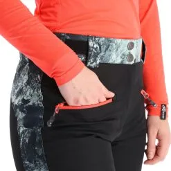 Rehall, Khloe-R Pantalon De Ski Femmes Noir -ColourWear Soldes rehall khloe r ba skibroek gevoerd dames zwart BA21reh140a BI 07