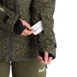 Rehall, Kiki-R Veste De Ski Femmes Dusty Panther Vert -ColourWear Soldes rehall kiki r aa jas gevoerd dames dusty panther groen 22rehal142v2 BI 08