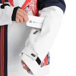 Rehall, Kiki-R Veste De Ski Femmes Jeans Bleu -ColourWear Soldes rehall kiki r aa jas gevoerd dames jeans blauw 22rehal142v5 BI 09