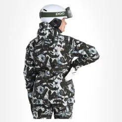 Rehall, Kiki-R Veste De Ski Femmes Snake Bleu -ColourWear Soldes rehall kiki r aa jas gevoerd dames snake blauw 22rehal142v3 BI 03