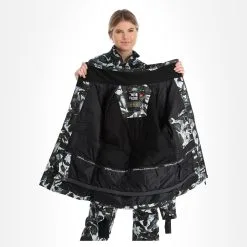 Rehall, Kiki-R Veste De Ski Femmes Snake Bleu -ColourWear Soldes rehall kiki r aa jas gevoerd dames snake blauw 22rehal142v3 BI 06